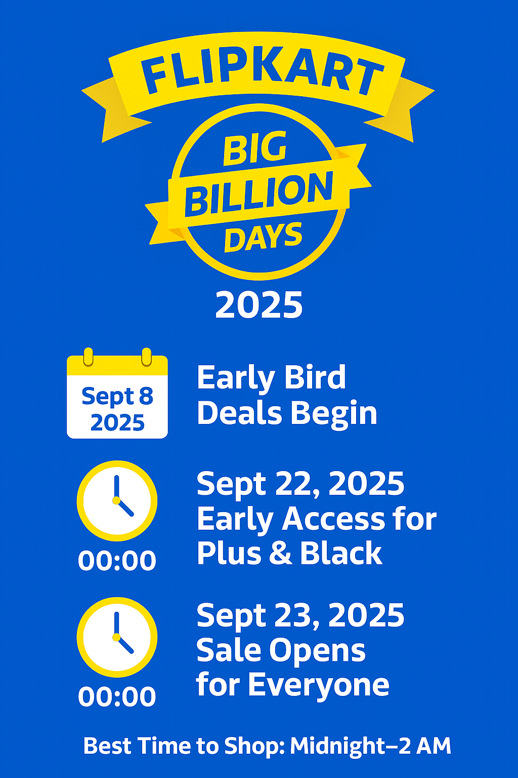  Big Billion Days 2025